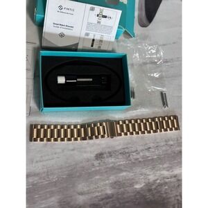 FINTIE Metal Watch Band Strap Rose Gold Stainless Steel‎ Replacement Bracelet